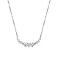 Starry Sky Clavicle Chain Moissanite 925 Sterling Silver Necklace