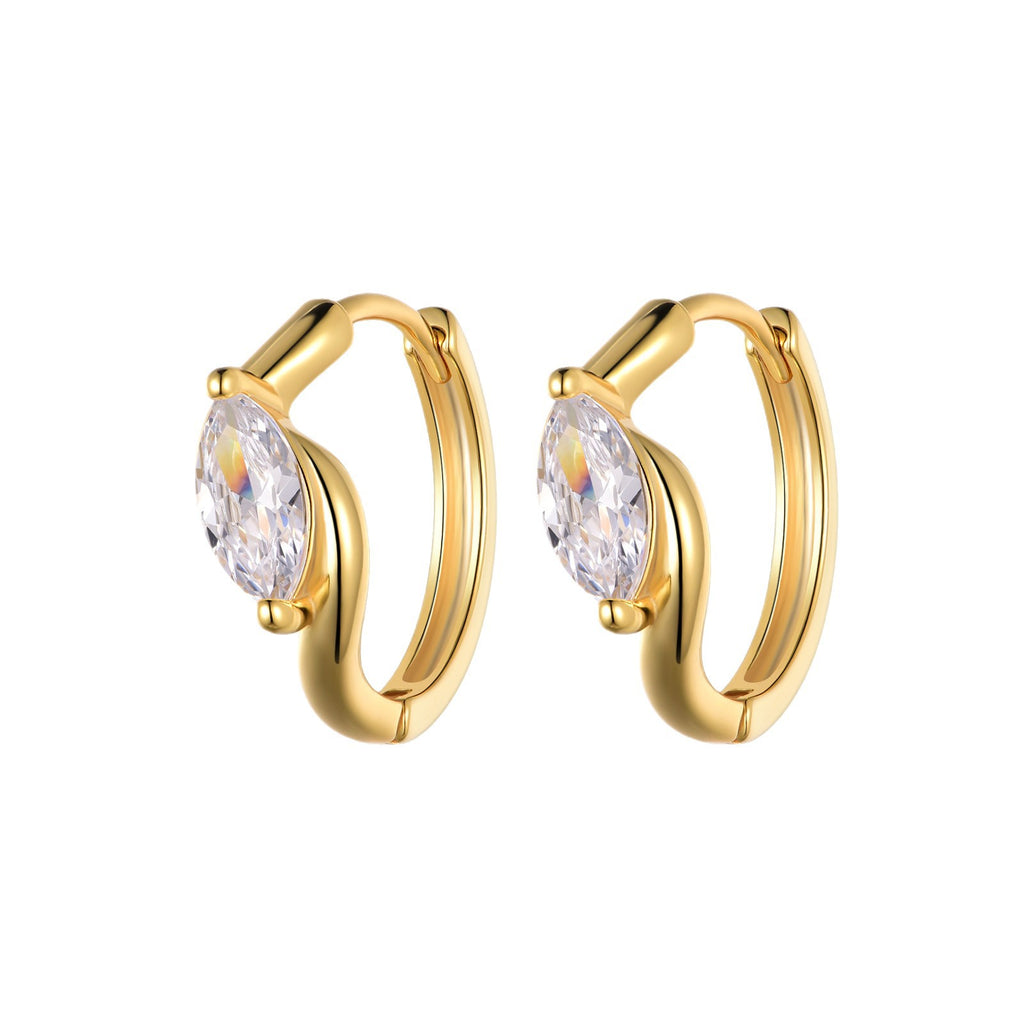 Stylish and Versatile Moissanite Earrings  925 Sterling Silver Earrings