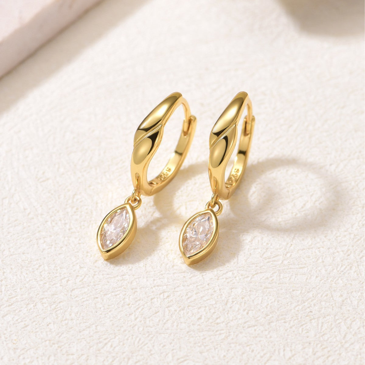 Minimalist Lightly Luxurious Moissanite Pendant   925 Sterling Silver Stud Earrings