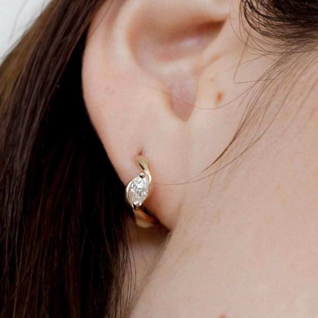 Stylish and Versatile Moissanite Earrings  925 Sterling Silver Earrings